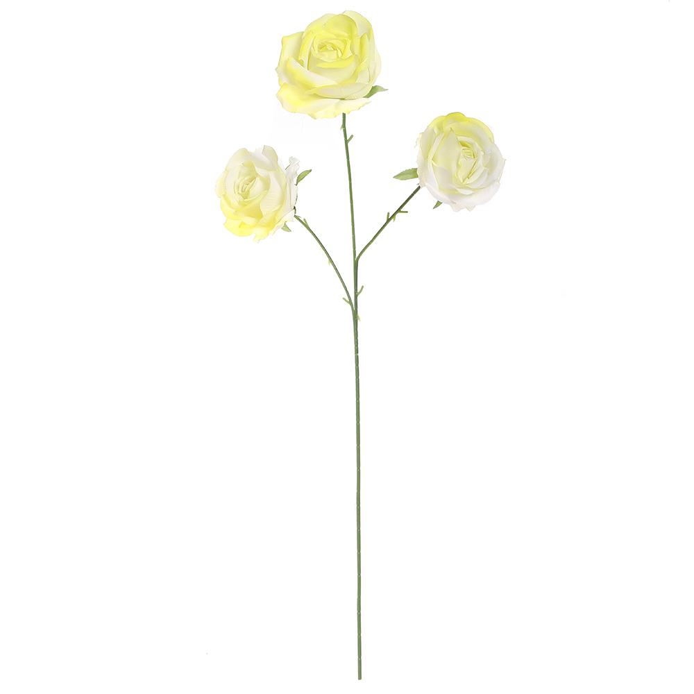 Rose Artificial Flowers Bouquet 67CM 3 Heads Fake Flower for Home Decor Garden Wedding Decoration DIY Vase Flower Arrangement