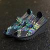 2022 Women's Hand-Woven Slip-On Shoes: Casual, Breathable, Fashionable & Height-Increasing