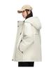 Men's 2025 Stylish Solid Color Hooded Windproof Down Jacket