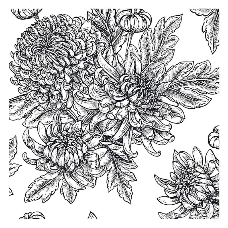 Flower Silicone Seal Stamp Scrapbooking Embossing Photo Album Decorative Paper