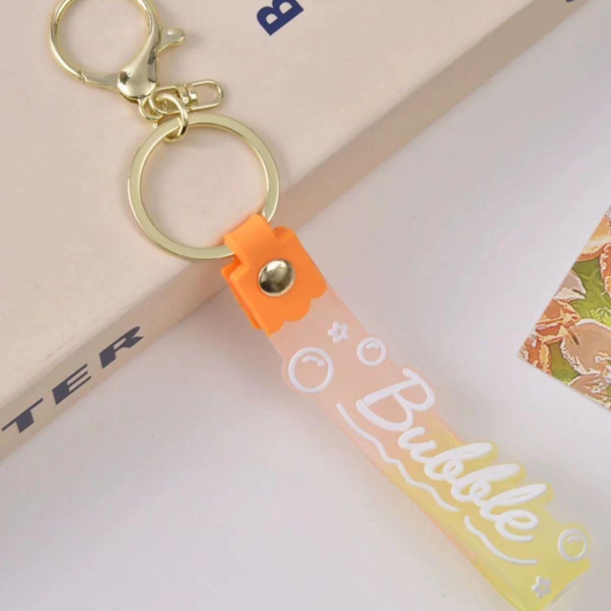 

Градиентный мультяшный кожаный брелок-подвеска