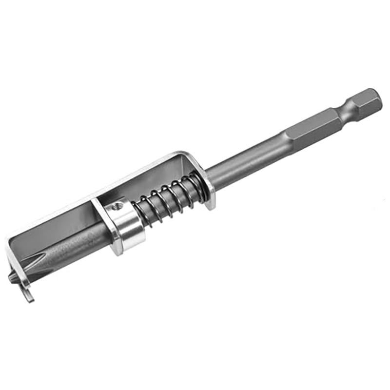 1/2Pcs Spring Loaded Screw Holder Bit Anti-drop Screwdriver Bit for Electricians Mechanics DIY Home Repair Universal Screw