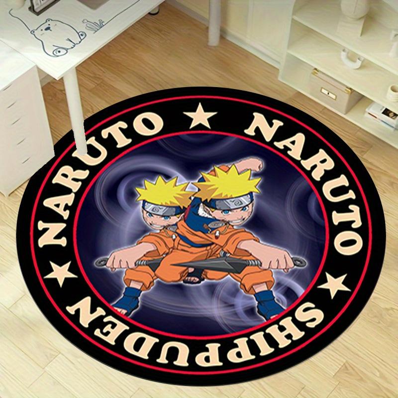 1pc Naruto Shippuden Anime Theme Circular Rug - Home Decor, Office Round Mat, Outdoor Gift Carpet for FansRC2775 80cm by 80cm