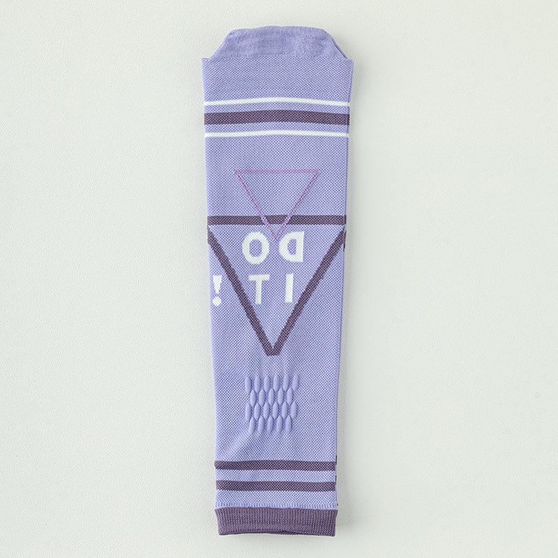 Women's Professional Sports Pressure Sock, Airplane Muscle Compression Leg Guard, Running, Fitness, Skipping Rope, Marathon, Long Tube
