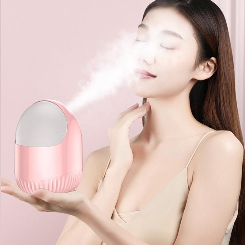 Skin Hot and Cold Face Steamer for Facial Deep Cleaning Pore Cleaner Moisturizes Calms Dry Skin Vaporizer for Spa Gifts