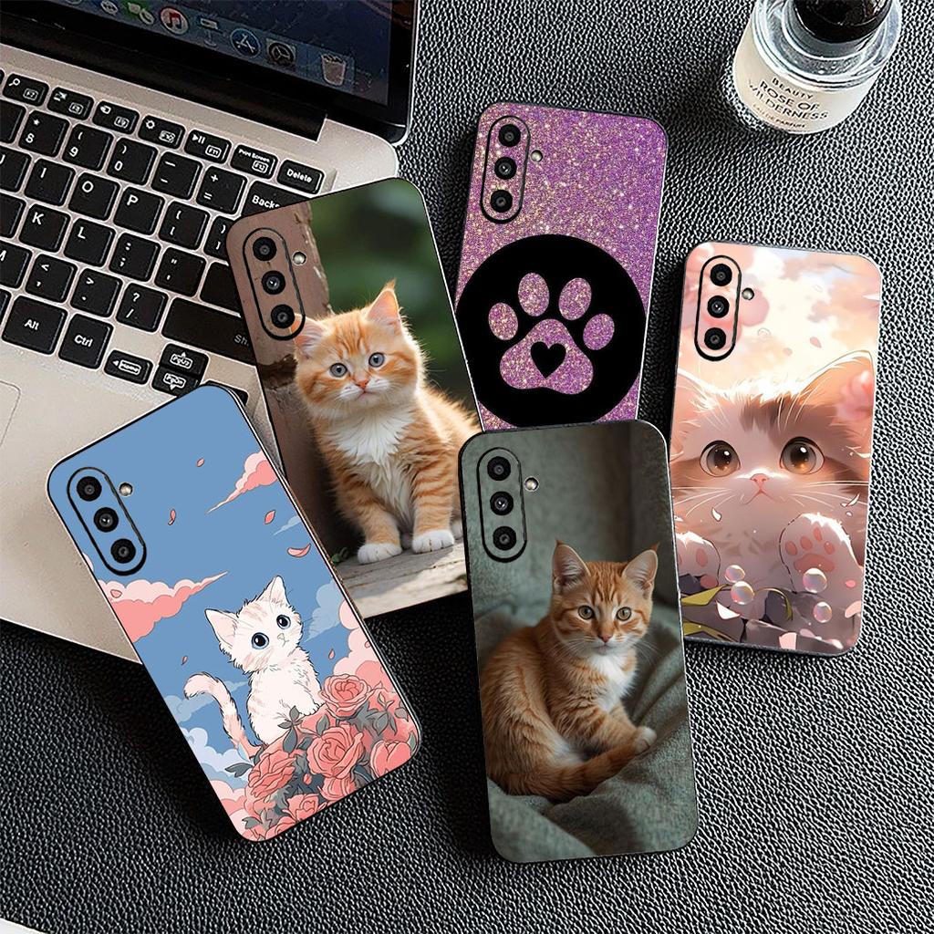Kitten Cat Meow Silicone Cover for Xiaomi Redmi Note 14 13 Pro Plus ProPlus 14C A3 Pro+ 14Pro 5G Coque Phone Case