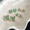 Mint Manbo Green Summer Fresh and Sweet New Style Earrings Ear Pendants for Women