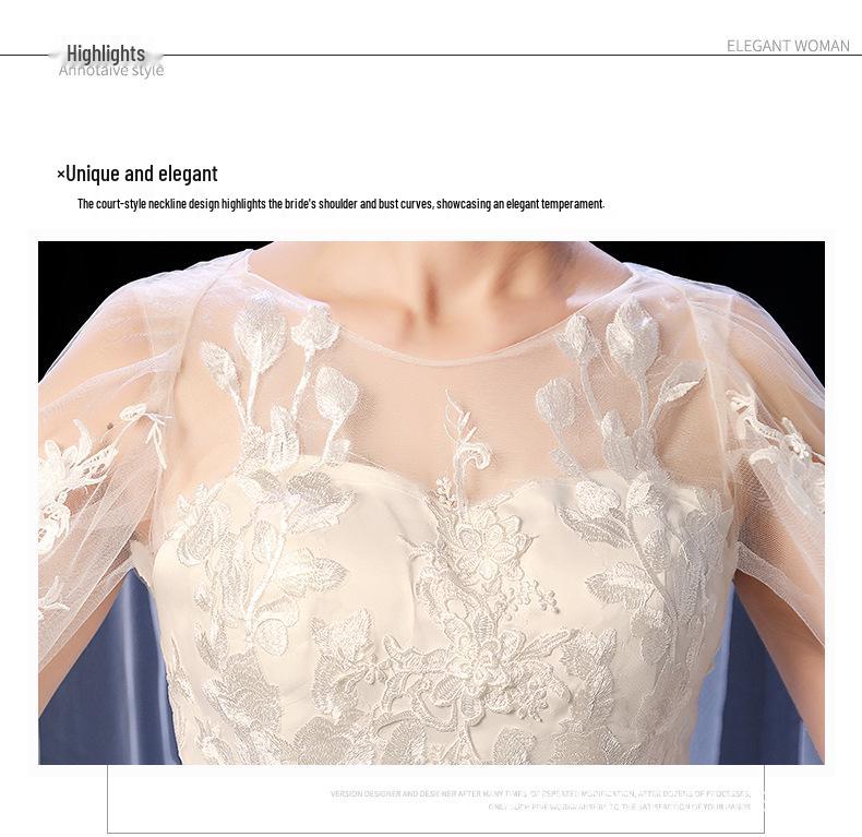 Slimming Off-the-Shoulder Plus Size 2025 Chinese Style Wedding Dress with Train