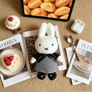 Kawaii Miffy Plush Toy Cute Cartoon Lucky Rabbit Doll Miffy Rabbit Charmpendant Cute Girl Heart Doll Bag Charmpendant