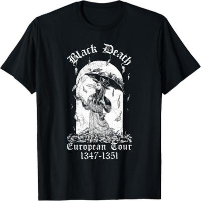 Schwarzer Tod Europa-Tour T-Shirt