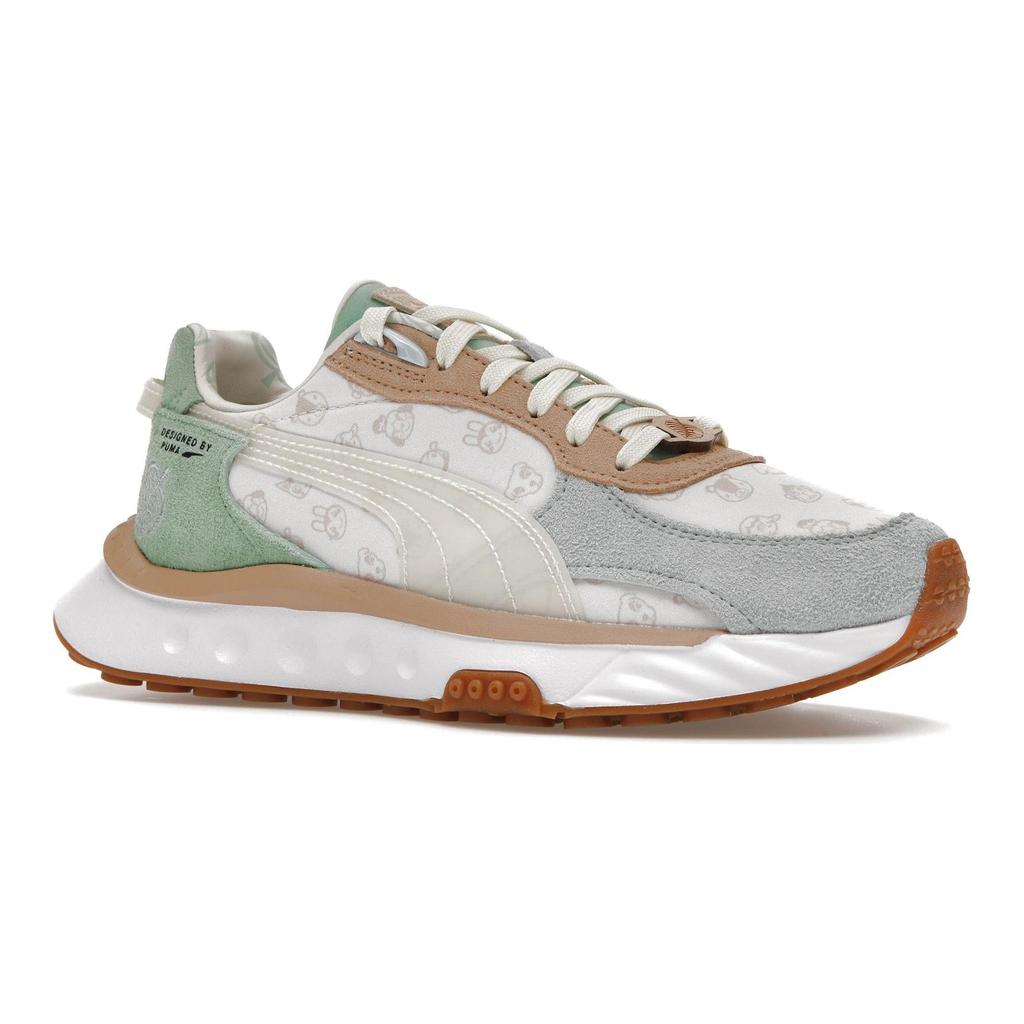 Puma Wild Rider Animal Crossing Infantil Azul Claro Whisper White 383070-01