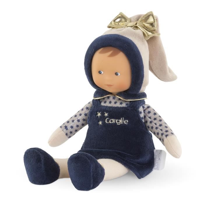 Mon Doudou COROLLE - Miss Marine Rêves d'Etoiles - 25 Cm - Petite Poupée - Senteur De Vanille - Dès La Naissance
