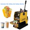 Manual Paper/Plastic Cup Sealer Automatic Film Rolling Cup Sealing Packaging Machine For Commercial Coffee/Juice/Milk Tea Shop