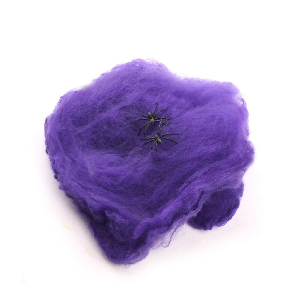 

Haunted House Halloween Party Decoration Prop Spider Web Spooky Outdoor Decor