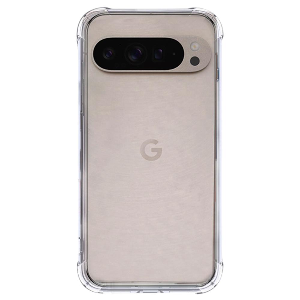 SHANWO For Google Pixel 10 Pro XL TPU Clear Case 1.5mm Shockproof Mobile Phone Back Cover
