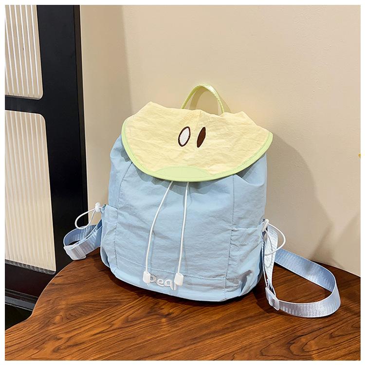 Schoolbag New Summer Dopamine Contrast Mini Backpack Girls Junior High School Cute Small School Bag Girls Small Backpack