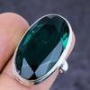 Indicolite Tourmaline Gemstone 925 Sterling Silver Jewelry Ring Size 6.5
