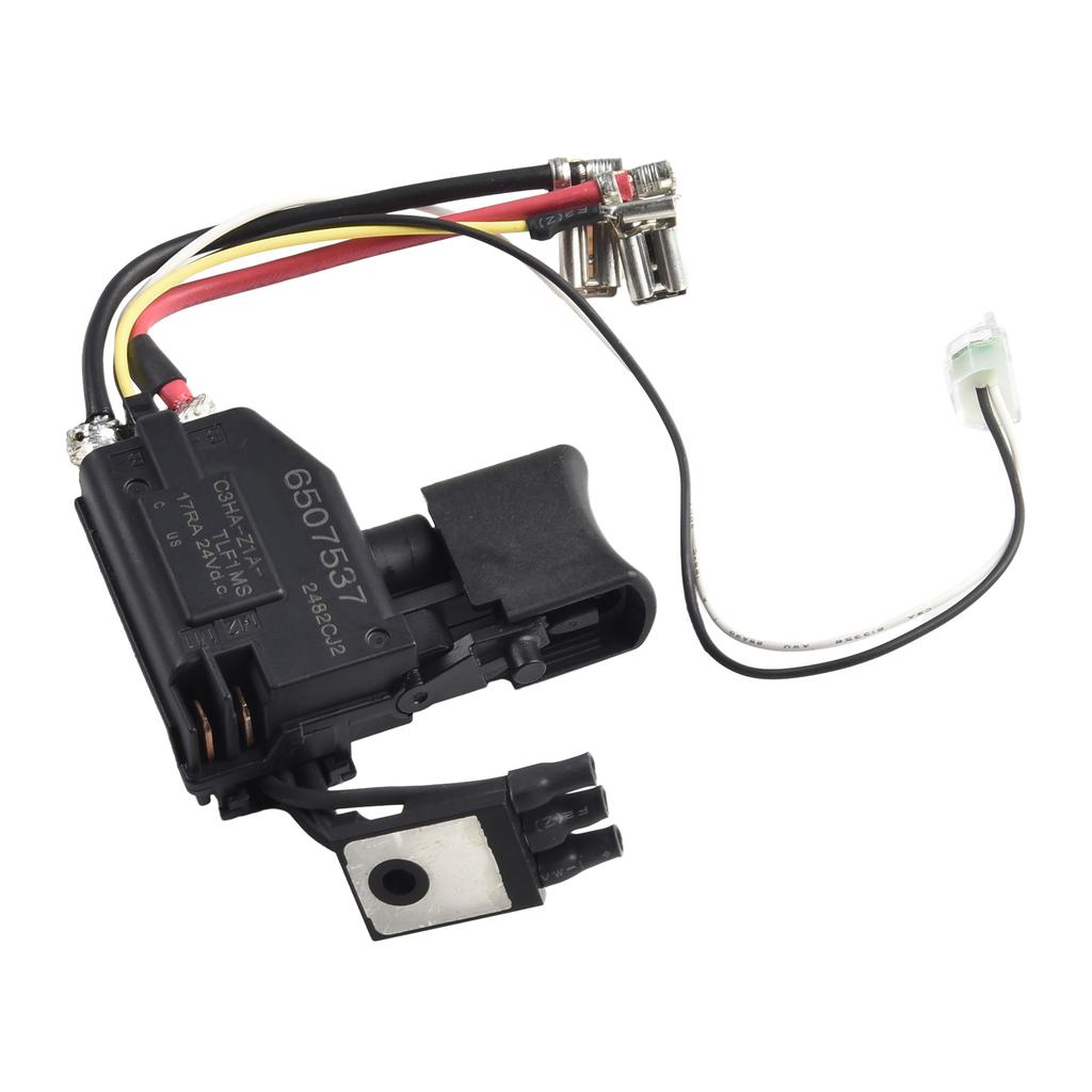 Hot High Quality Practical Switch Trigge Ddf482 Dhp482 Household Instrument Parts 632F27-4 Accessories Cordless