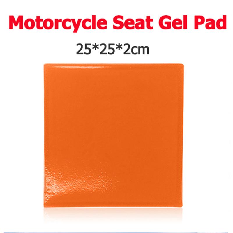Motorcycle Gel Seat Cushion Comfort Shock Absorption Mat Motorbike Pillow Pad Universal Motorcycle Seat Gel Pad Motorcycle Items