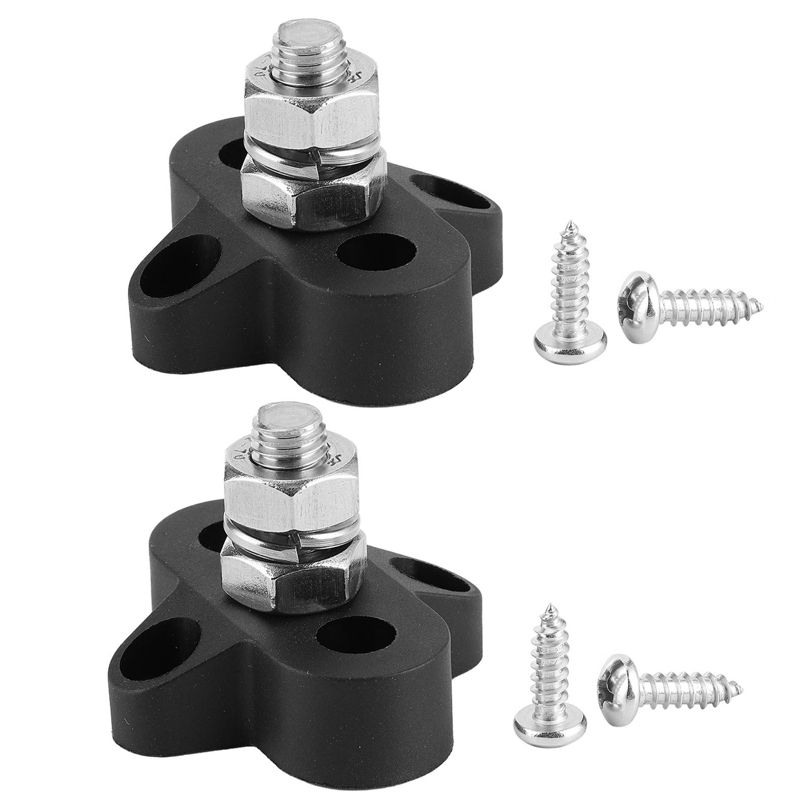 

2pcs Power Distribution Studs Heavy Duty Car Bus Bar for Trucks RVs Coaches Boats