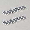MOC 10PCS 3069 Printed Letter Circle Button Pattern Building Blocks 3069pb Keyboard Alphabet Board Bricks Particle DIY Toy Gifts