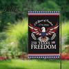 Porch Patriotic Flag 250th Anniversary America Garden 250 Years of Freedom Banner Red Gold Navy 4th July Yard Sign for Independence Day Memorial Gift