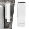 Plastic Adhesive Disposable Paper Cup Dispenser Wall Mounted Automatic Retractable Cup Dispenser with Dustproof Cover