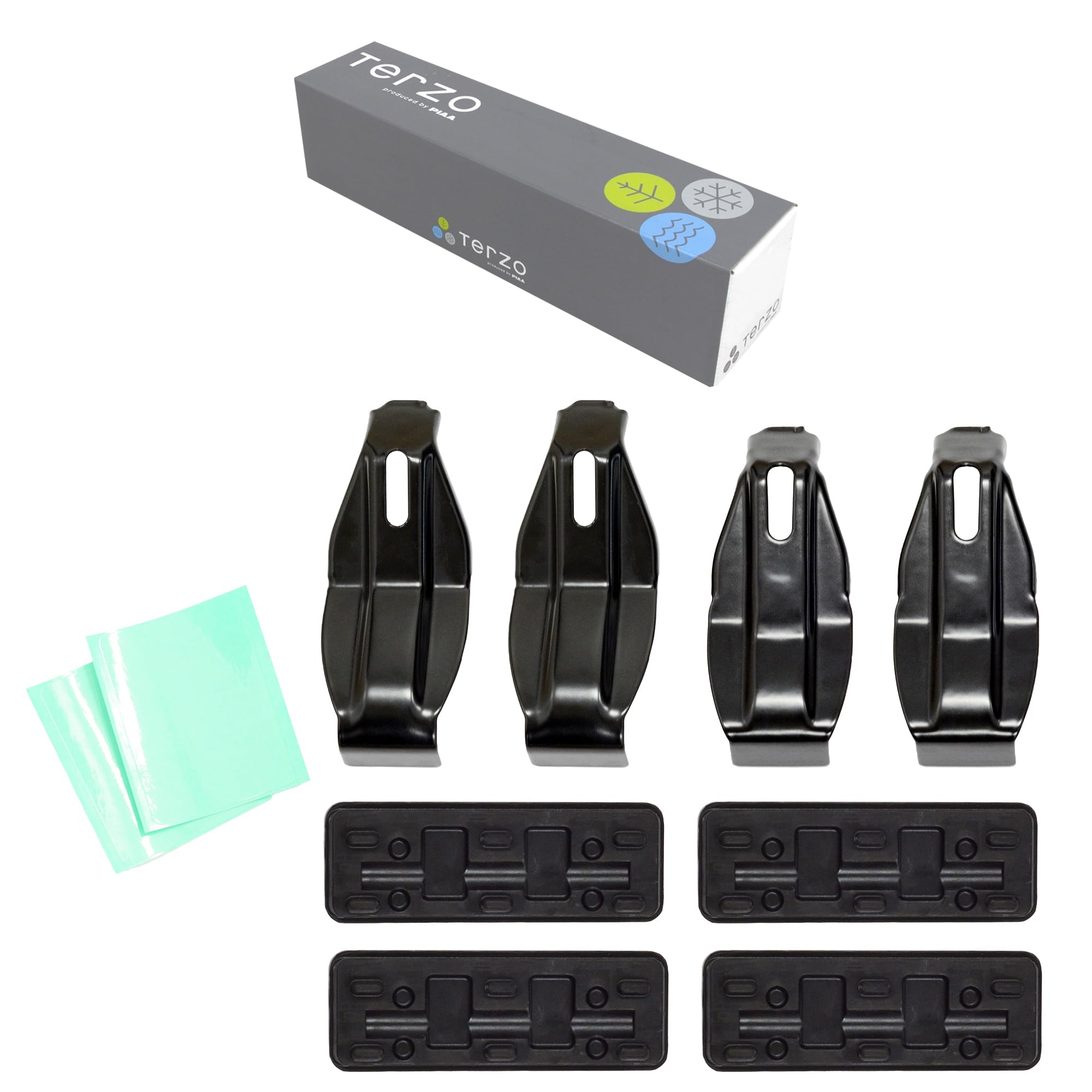 

Третий Базовый Держатель для Крепления Багажника Комплект из 4 штук Черный Rise DAIHATU EH462 (от ПИАА) Специфичный для автомобиля [TOYOTA Rocky и т. д.] чёрный