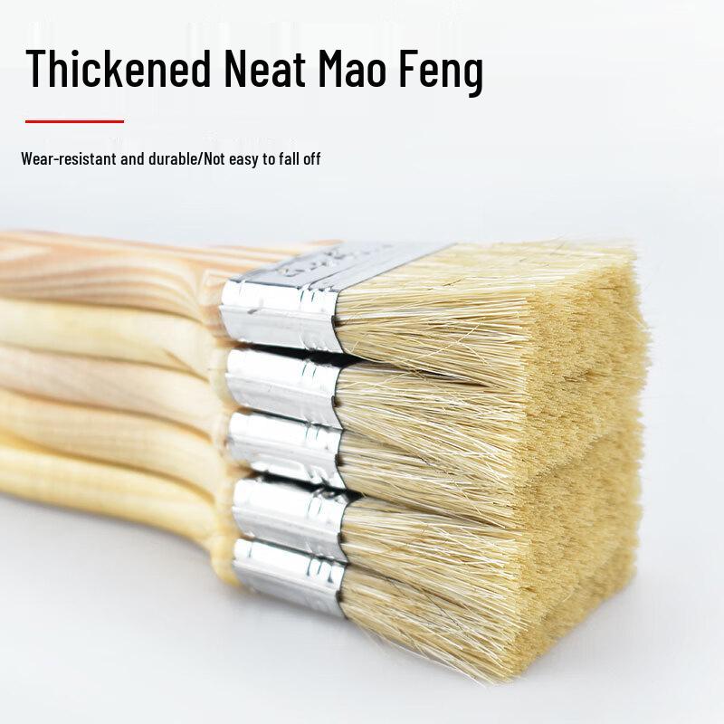 Qidongsheng 3-inch Mixed Bristle Cleaning Brush 10-Pack