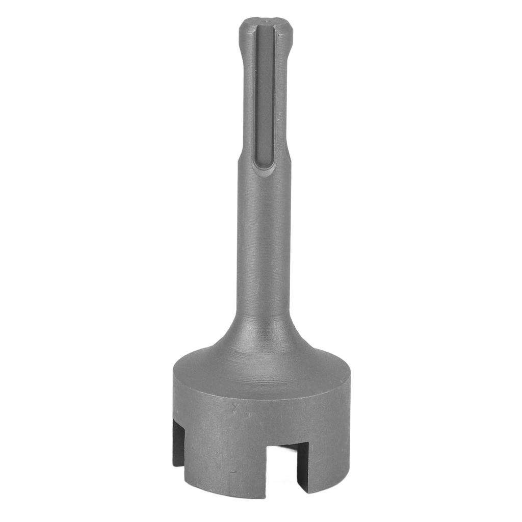 Ground Rod Driver Bits Socket Steel Easy Install Sturdy Light Weight Drill Tools for SDS Plus Hammer Drill