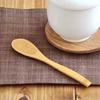 Tableware East: Stylish and comfortable oval (natural) spoon (bamboo)