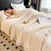 Super Soft Fluffy Lightweight Fleece Blanket Soft Warm Winter Blanket with Heat Retention Throw Lap Blanket Simple Solid Color