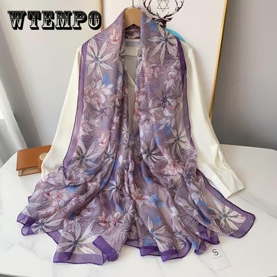 Sciarpa alla moda da donna, morbida fibra di poliestere, stile casual, lavabile a mano, accessorio decorativo per uso esterno