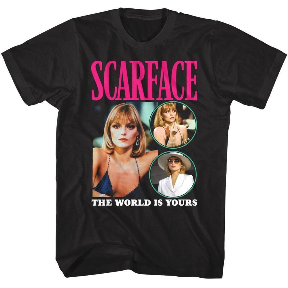 Scarface Elvira the World Is Yours Men T Shirt XXXXL