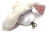 Plush Animal Pass Case with Reel, Rare Animal Pouch, Women's, Kids', Funny, Cute Animal Figure Pass Case/Rabbit