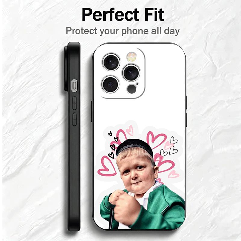 Funny Babaite Hasbulla Soft Phone Case for iPhone 16 16E 17 Air 15 Pro Max 14 Plus 13 Mini 11 12 7 Black Cover Back Shell