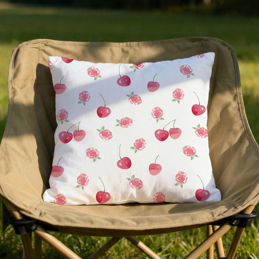 fresh fruits Cushion Cover Soft Reversible Durable Pillow Cover MultiScene Use for Home Car Daily Comfort