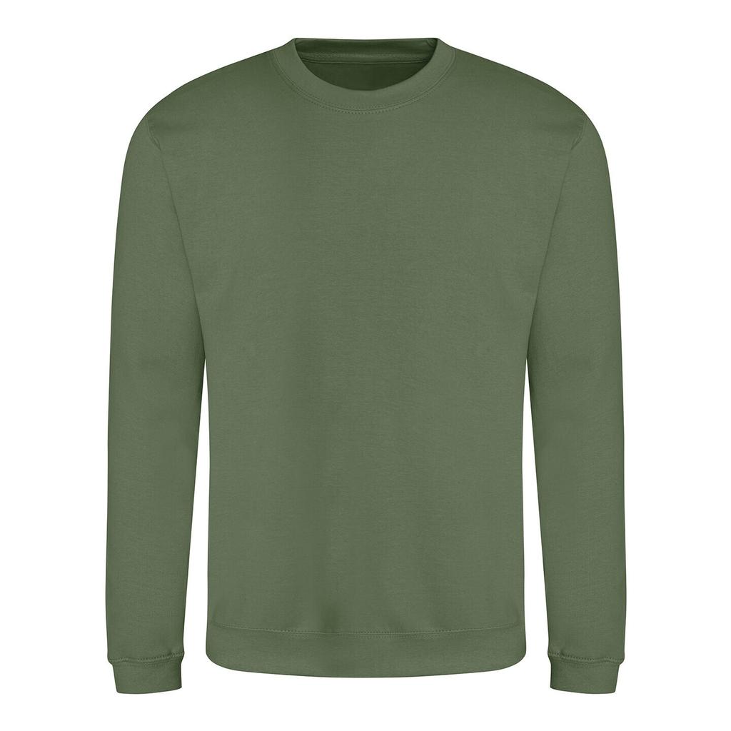 Awdis Unisex mikina Just Hoods AWDis Crew Neck Neck (280 GSM)