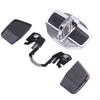 C63D Vehicles Door Stabilizer Lock Cover For LC LS LX RX UX Noise Reduction Anti Shake Regulator Easy Installation Metal Mixture