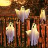 Ghost Halloween Decor Waterproof Halloween Glowing Hanging Ghost Door Decor Halloween Garden Home Decor