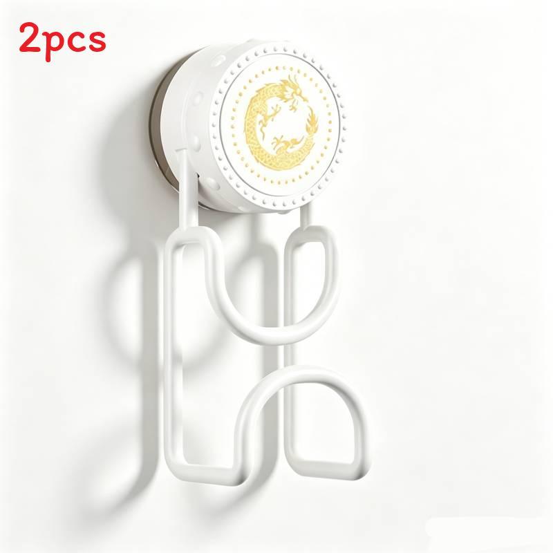 Plastic Suction Cup Bathroom Sink Storage Rack With Hook Wall Mount For Wet Room Use