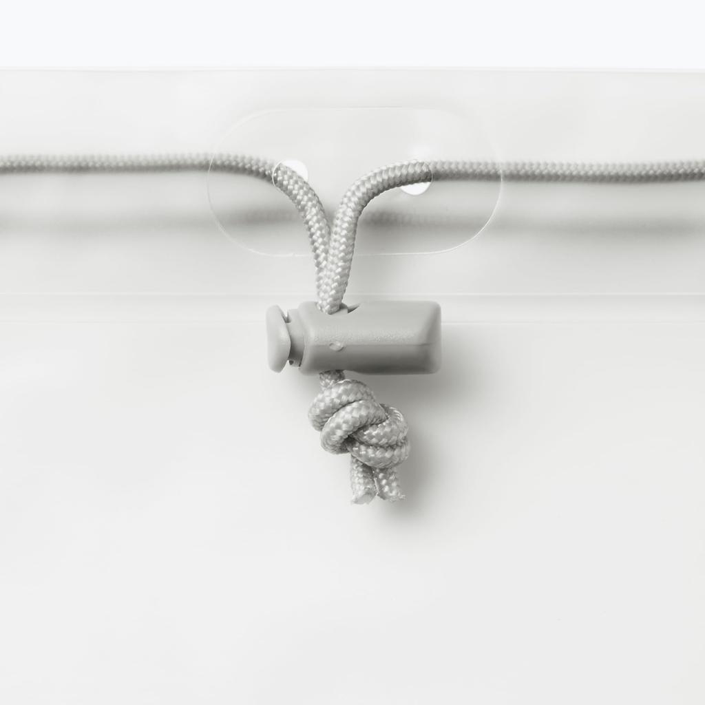 MUJI TPU Drawstring NGC02A1A Bag, Off-White, Medium,