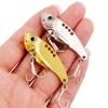 5/10G Metall Vib Blade Köder Sinking Vibration Baits 3D Augen Künstlicher Vibe für Barsch Hecht Barsch Winterfischen Weitwurf