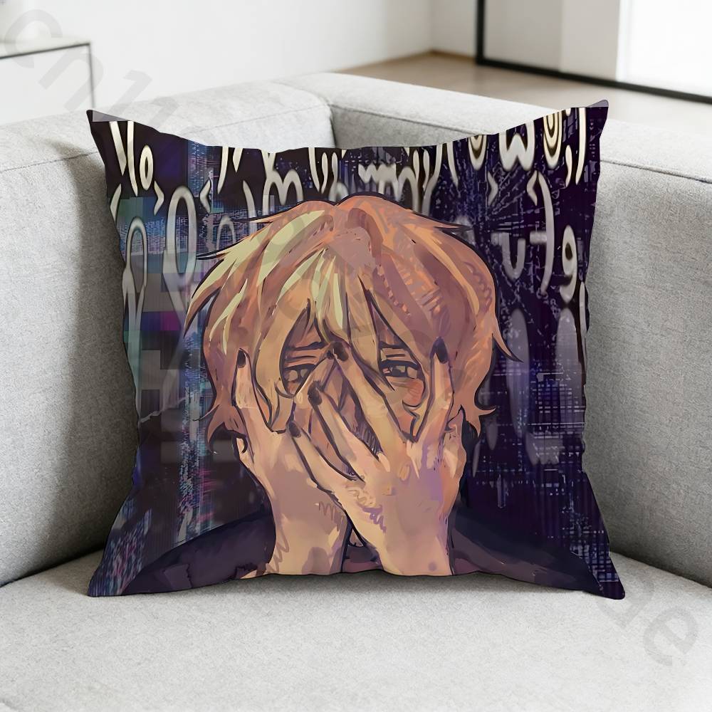 The Promise Of Hope Anime Pillowcase Casual Style Decoration Suitable for Home Decoration Excluding Pillow Core