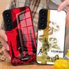 Metal Gear Solid Phone Case For Samsung S25 Edge Ultra S23 S22 S21 S20 Ultra Plus S24 Fe A54 A53 A25 A16 A14 Glass Cover
