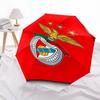 Printed Sport Lisboa e Benfica Printed Folding Umbrella,Outdoor,Leisure,And Travel Umbrella,Durable Umbrella Fabric,Birthday And Holiday Gift