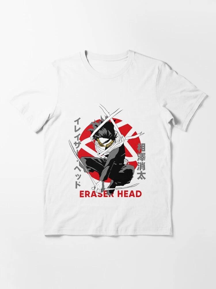 Anime My Hero Academia The Eraser White Tshirt Size S4XL S