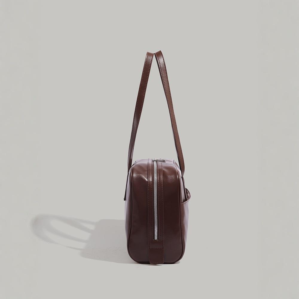 Korean niche design pillow bag handbag tote bag retro fashion simple commuter large-capacity shoulder bag for women