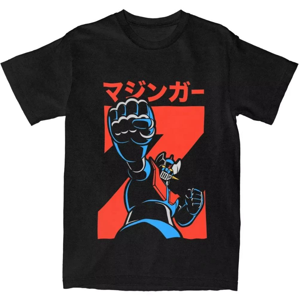 

Summer Robot Shirt Apparel for Men Women Funny Tranzor Z Tees Short Sleeve Tops S чёрный