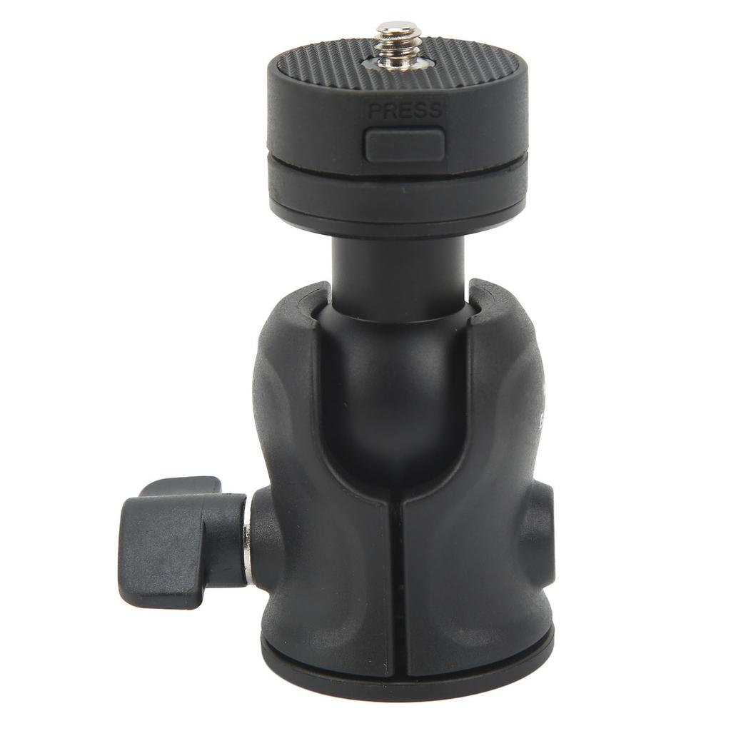2 In 1 Mini Tripod Ball Head 360 Degree Ball Head Camera Mount with 1 4in Screw for Monopod Sliding Rail
